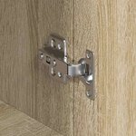 vidaXL Buffet Chêne sonoma 120 x 36 x 69 cm Bois d'ingénierie