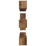 vidaXL Ensemble meuble TV 8 Pièces Bois ancien 30 5 x 30 x 90 cm