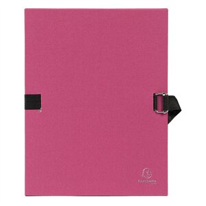 Chemise dos extensible papier - 24x32cm - Bordeaux x 10 EXACOMPTA