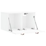 vidaXL Armoire murale Blanc 60x36 5x35 cm Bois d'ingénierie