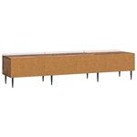 vidaXL Meuble TV Bois ancien 147 x 34 5 x 32 cm Bois d'ingénierie