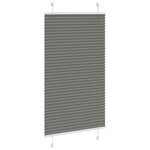 vidaXL Store plissé anthracite 70x150 cm largeur du tissu 69 4 cm