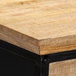 vidaXL Table d'écriture 110x50x76 cm Bois de manguier massif