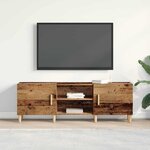vidaXL Meuble TV Bois ancien 150 x 30 x 50 cm Bois d'ingénierie