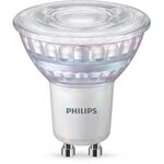 Philips ampoule led equivalent 50w gu10  dimmable  verre  lot de 2