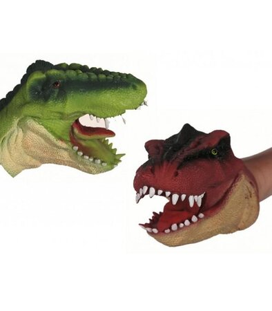 Marionnette de main dinosaure
