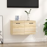 vidaXL Armoire murale Chêne sonoma 60x36 5x35 cm Bois d'ingénierie