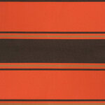vidaXL Auvent rétractable orange et marron 3x2 5 m tissu et aluminium