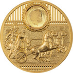 Pièce de monnaie en or 250 dollars g 31.1 (1 oz) millésime 2023 sparta sparta