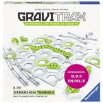Gravitrax set d'extension tunnels - jeu de construction stem - circuit de billes créatif - ravensburger 18 pieces - des 8 ans