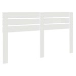 vidaXL Tête de lit Blanc 180 cm Bois d'ingénierie