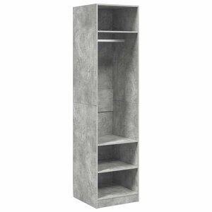 vidaXL Garde-robe Gris béton 50x50x200 cm Bois d'ingénierie