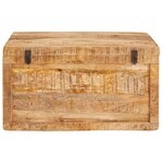 vidaXL Boîte de Rangement 70 x 35 x 40 cm bois de manguier massif