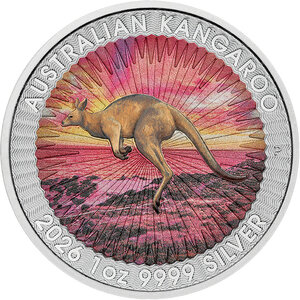 Monnaie KANGAROO Sundowner Edition 1 Oz Argent 1$ Australia 2026