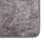 vidaXL Tapis lavable antidérapant 120x180 cm gris