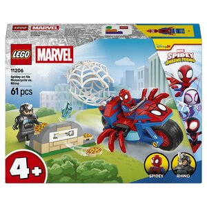 11206 Spidey sur sa moto contre Rhino ® Spidey