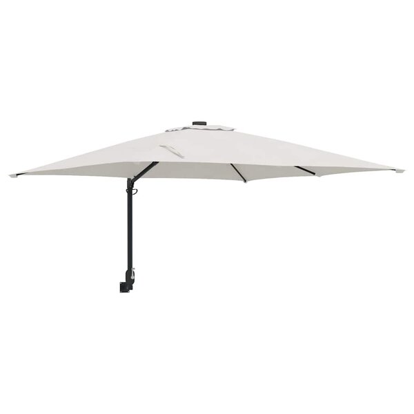 vidaXL Parasol de jardin Sable 248 5 x 247 5 x 160 cm