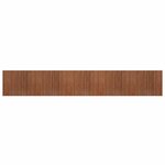 vidaXL Tapis rectangulaire marron 80x1000 cm bambou