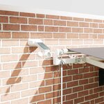 vidaXL Auvent Rétractable Gris clair 450 × 350 cm Tissu  Métal