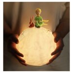Veilleuse - le Petit Prince© et le Renard - Veilleuse tactile - USB Rechargeable