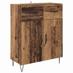 vidaXL Buffet Bois Ancien 69 5 x 34 x 90 cm Bois d'ingénierie