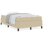vidaXL Cadre de lit Vert gris clair 120 x 200 cm