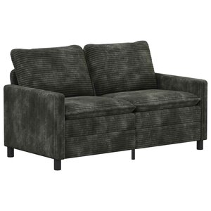 vidaXL Canapé Anthracite 156 x 81 x 87 5 cm Polyester