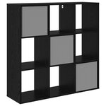 vidaXL Buffet Chêne noir 102 x 31 x 99 5 cm