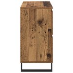 vidaXL Buffet 2 Pièces Bois ancien 60 x 35 x 70 cm