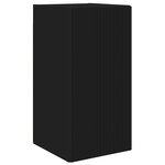 vidaXL Ensemble meuble TV 8 Pièces Noir Bois d'ingénierie