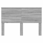 vidaXL Tête de lit Gris Sonoma 150 cm Bois d'ingénierie
