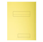 Paquet de 50 chemises 2 rabats JURA en carte 240 grammes coloris jaune EXACOMPTA