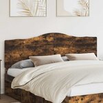 vidaXL Tête de lit Chêne fumé 180 cm Bois d'ingénierie