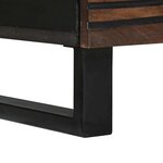 vidaXL Meuble TV Marron 80 x 33 x 46 cm bois de manguier massif