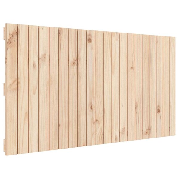 vidaXL Tête de lit murale 127 5x3x60 cm Bois massif de pin
