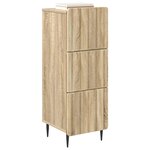 vidaXL Armoire à tiroirs 33 x 34 5 x 92 cm Bois d'ingénierie