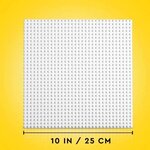 LEGO 11026 - Plaque de Construction Blanche Idéale pour Créer et Jouer