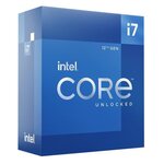 Intel core i7-12700k processeur 25 mo smart cache boîte