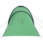 vidaXL Tente de camping pour 6 personnes bleu et vert
