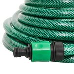 vidaXL Tuyau de piscine vert 50 m PVC