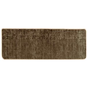 vidaXL Coureur de Tapis MARSA Vert forêt 100 x 250 cm Polyester et PVC