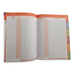 Cahier De Textes - 17x22cm - Club de Football OM Droit Au But - Bleu Ciel