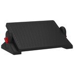 vidaXL Repose-pieds Noir 50x30 5x17 cm