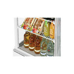 Mini vitrine réfrigérée - 78 l - bartscher - r600a - verre78battante 450x405x1030mm