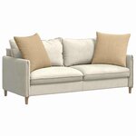 vidaXL Coussins de canapé 2 Pièces Vert gris 60 x 60 cm