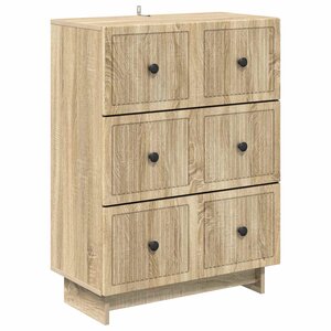 vidaXL Armoire à tiroirs 66 x 34 5 x 90 cm Bois d'ingénierie