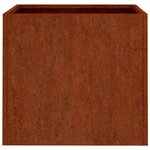 vidaXL Jardinières 2 Pièces 42x40x39 cm acier corten