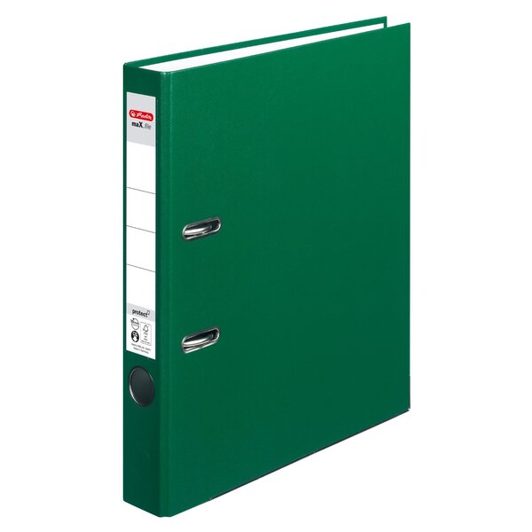 classeur max.file protect  largeur de dos: 50 mm  Vert HERLITZ