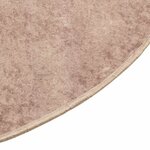 vidaXL Coureur de Tapis MARSA Sable 120 x 120 cm Polyester et PVC