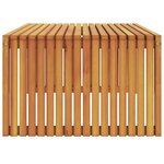 vidaXL Table d'appoint Huile Naturelle 110 x 55 x 35 cm